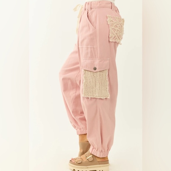 POL Pink Cargo Joggers - Picture 3 of 7